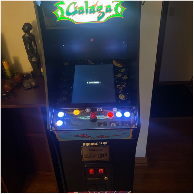 Arcade 1Up Arcade1Up GALAGA Deluxe 14 Games in 1, 5 Foot Stand-Up